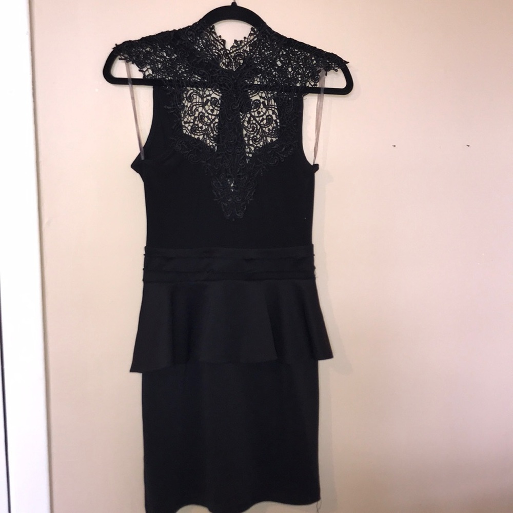 Charlotte Russe peplum dress
